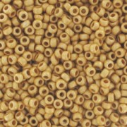 Miyuki Seed beads Duracoat 11/0 4202F - Mat Galvanized Gold x8g|raw }}