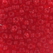 Miyuki Seed beads 11/0 141SF - SF Transparent Ruby x8g|raw }}