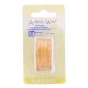 Artistic Brass Wire 0.81 mm anti-tarnish x5.5m