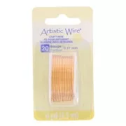 Artistic Brass Wire 0.81 mm anti-tarnish x5.5m