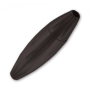 Magnetic clasp for 2mm cord stainless steel Black  x1|raw }}