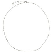 1.5mm Stainless steel 304L Fancy mesh choker x46cm|raw }}