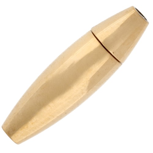 Magnetic cord clasp 2 mm - Stainless steel 316F Gold x1