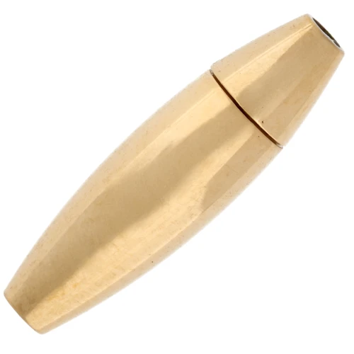 Magnetic cord clasp 2 mm - Stainless steel 316F Gold x1