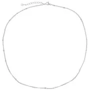 1.95mm Stainless steel 304L Fancy curb chain choker x46cm