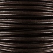 Leather cord 6mm Brown x1m|raw }}