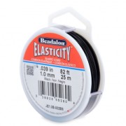 Elasticity 1 mm - Black x25m