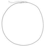 2mm Stainless steel 304L Mesh choker Rope x46cm|raw }}