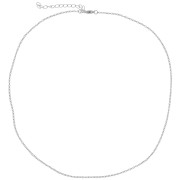 304L stainless steel 1.6mm cable mesh chockers - 10 pieces x46cm|raw }}