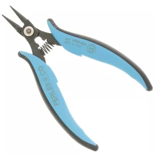 15cm Round nose pliers with spring - ergonomic handle by Perles& Co x1