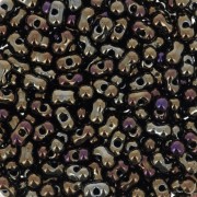 4.5x2.5mm Miyuki Berry Beads - BB-458 - Metallic Brown Iris x10g