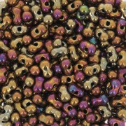 4.5x2.5mm Miyuki Berry Beads - BB-462 - Metallic Gold Iris x10g