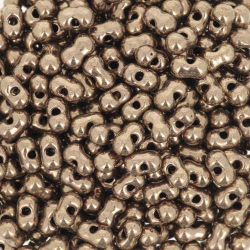 4.5x2.5mm Miyuki Berry Beads - BB-457 - Metallic Dark Bronze x10g