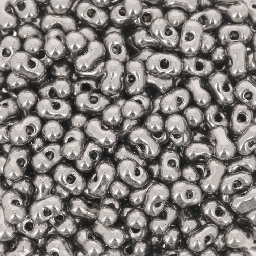 4.5x2.5mm Miyuki Berry Beads - BB-190 - Nickel Plated x5g