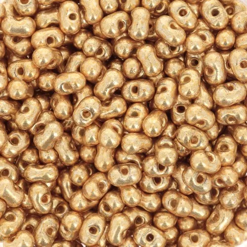4.5x2.5mm Miyuki Berry Beads - BB-191 - 24kt Gold Plated x5g
