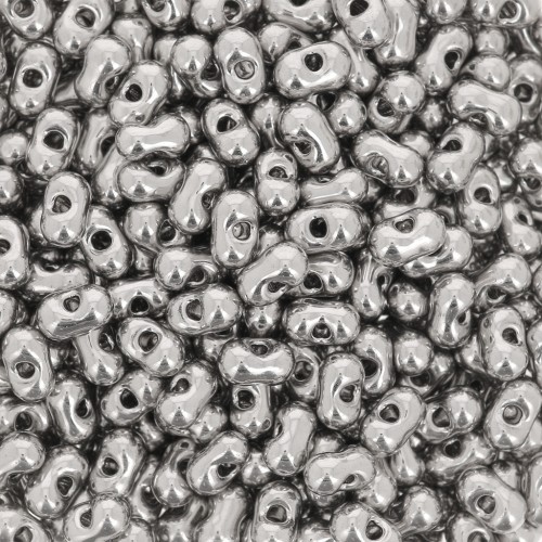 4.5x2.5mm Miyuki Berry Beads - BB-194 - Palladium Plated x5g