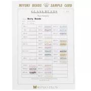 Beads - Miyuki Color Chart - Berry Beads - Sample Card (n°879) Miyuki Color Chart - Berry Beads - Sample Card (n°879)