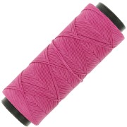 0.8mm Slam Cord flat waxed polyester thread for micro macramé - Fuchsia x100m|raw }}