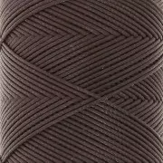 0.8mm Slam Cord flat waxed polyester thread for micro macramé - Burgundy x100m