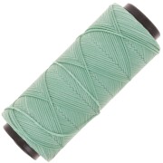 1mm Slam Cord flat waxed polyester thread for micro macramé - Moss green x100m|raw }}