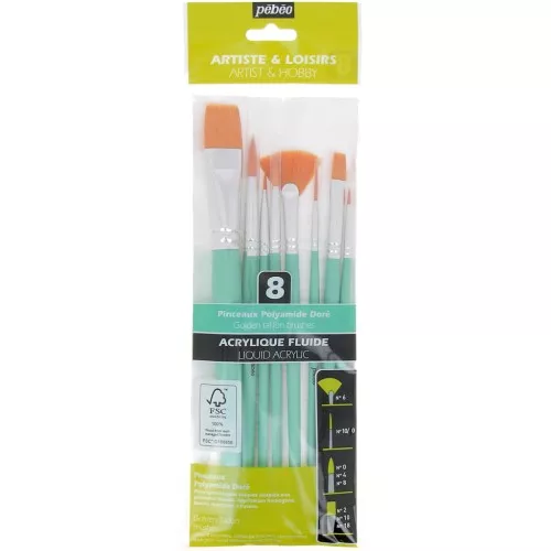 Brushes x8