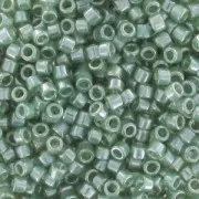 Miyuki Delica 11/0 DB1484 - Transparent Light Moss Green Luster x8g
