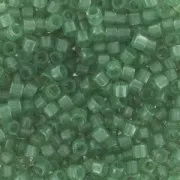 Miyuki Delica 11/0 DB1415 -  Transparent Light Moss Green x8g
