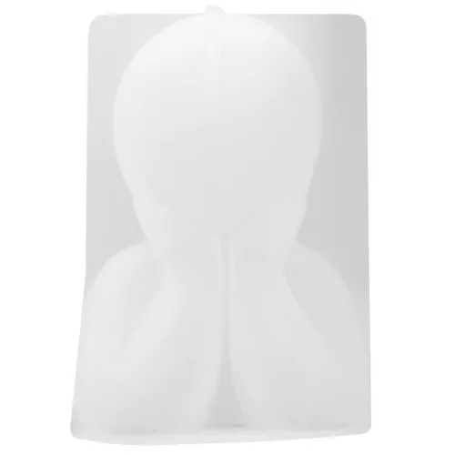 6x3.8cm Silicone candle mold - Child silhouette - Transparent x1