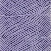 0.6mm Slam Cord flat waxed polyester thread for micro macramé - Amethyst x100m