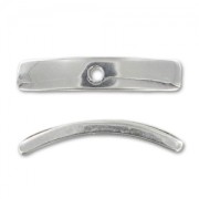 Arc spacer 19 mm Antique Silver Plating x4