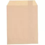 17x13cm Kraft paper pouches - Brown x25