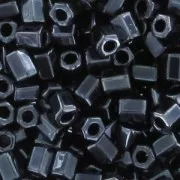 Seed beads Miyuki 11/0 Hex Cut 451 - Gunmetal x8g