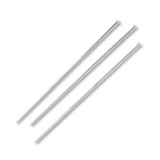 925 Sterling Silver head pin 40x1.8x0.7mm x10|raw }}