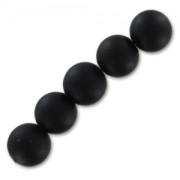 Beads Black Agate Mat 8mm x10