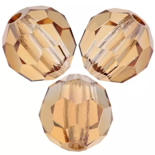 6mm Preciosa round faceted beads - Round Bead - Crystal Celsian x6