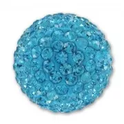 Half ball plasticine with korean rhinestones