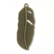 Pendant 41.5mm Bronze tone x1