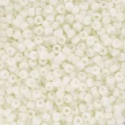Miyuki 11/0 Seed Beads 2021 - Opaque Cream Matte x 100 g