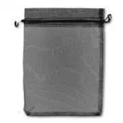 Organza pouche 150x200mm Black x1