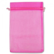 Organza pouche 195x290 mm Hot Pink x1|raw }}