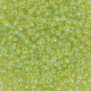 Miyuki Seed beads 11/0 258 - Transparent Chartreuse AB x8g