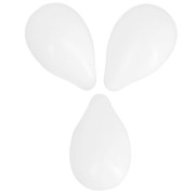 6x9mm Drops - Opaque White x25|raw }}