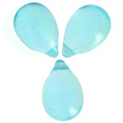 6x9mm Drops - Transparent Aqua x25|raw }}
