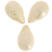 6x9mm Drops - Opaque White Picasso x25