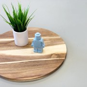 9.5x6.5cm Robot silicone mold - Jesmonite - Transparent x1|raw }}