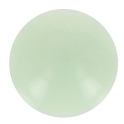 Round translucent resin cabochon 12 mm - Marbled Lichen x1|raw }}