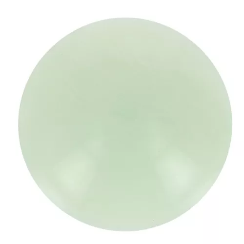 12 mm round cabochon in translucent resin - Marbled Lichen x1