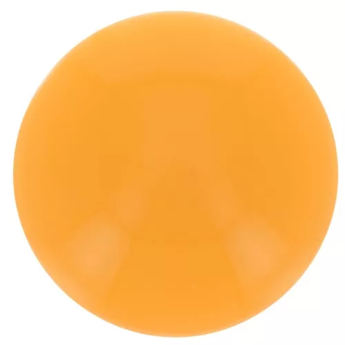 14 mm round cabochon in opaque resin - Mandarin x1
