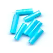 Preciosa Seed Beads, 6.5x2 mm Tubes, Aquamarine, 20g