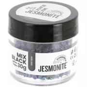Black - Chips pailletés en flacon - Jesmonite - Mix Black x30g Chips pailletés en flacon - Jesmonite - Mix Black x30g